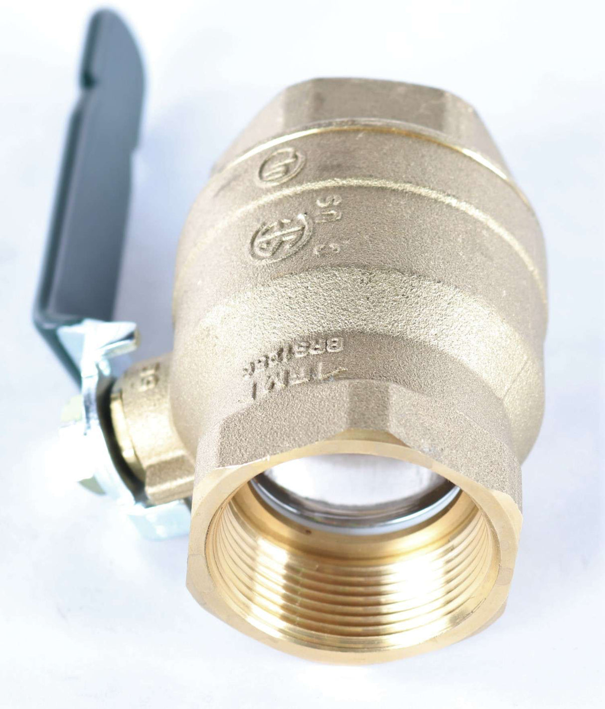 STAUFF - BV4L-2-N24-9242-F - BALL VALVE 1-1/2in NPT BRASS 600WOG