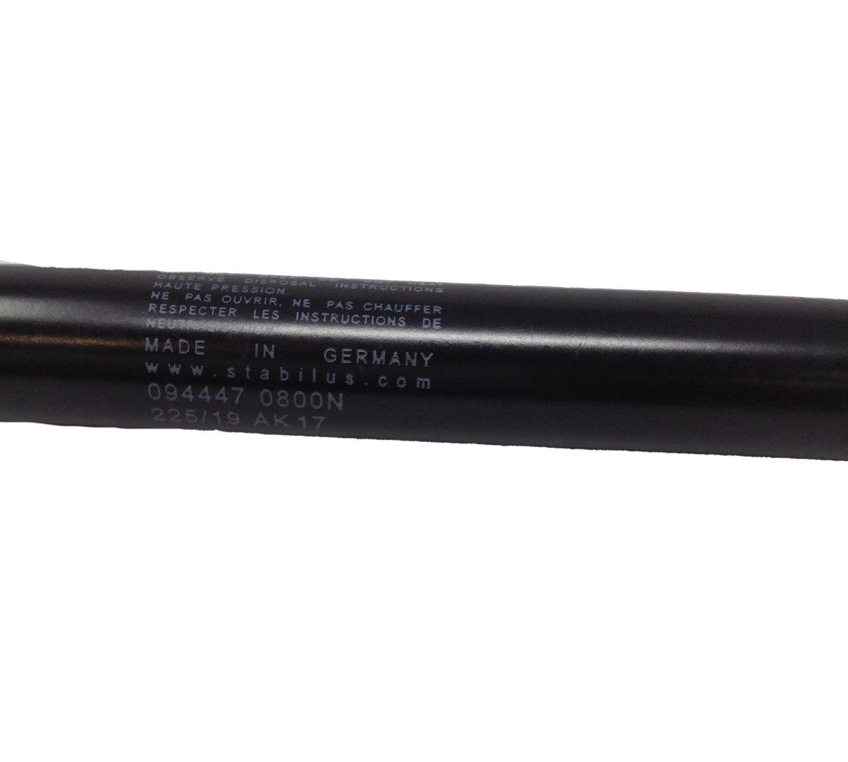 STABILUS | HAHN-GASFEDERN | ACE | FABREEKA - 094447-0800N-169|14-AM17 - GAS SPRING