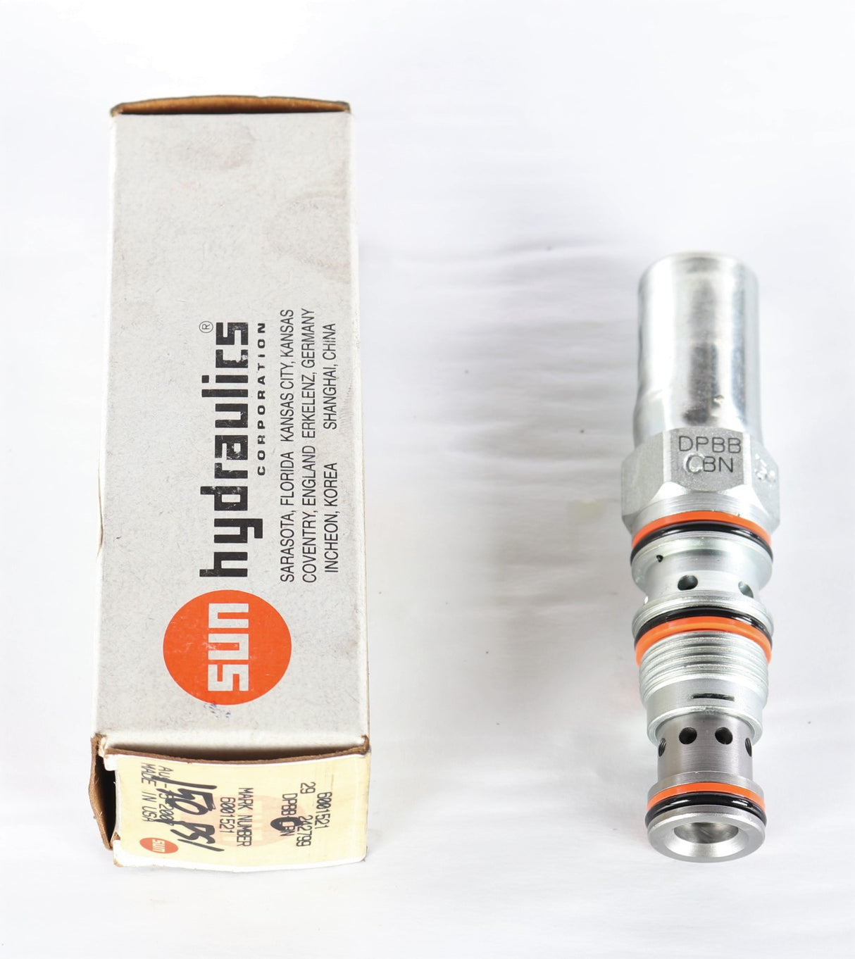 SUN HYDRAULICS - DPBB-CBN-150 - HYDRAULIC DIRECTIONAL CONTROL VALVE CARTRIDGE