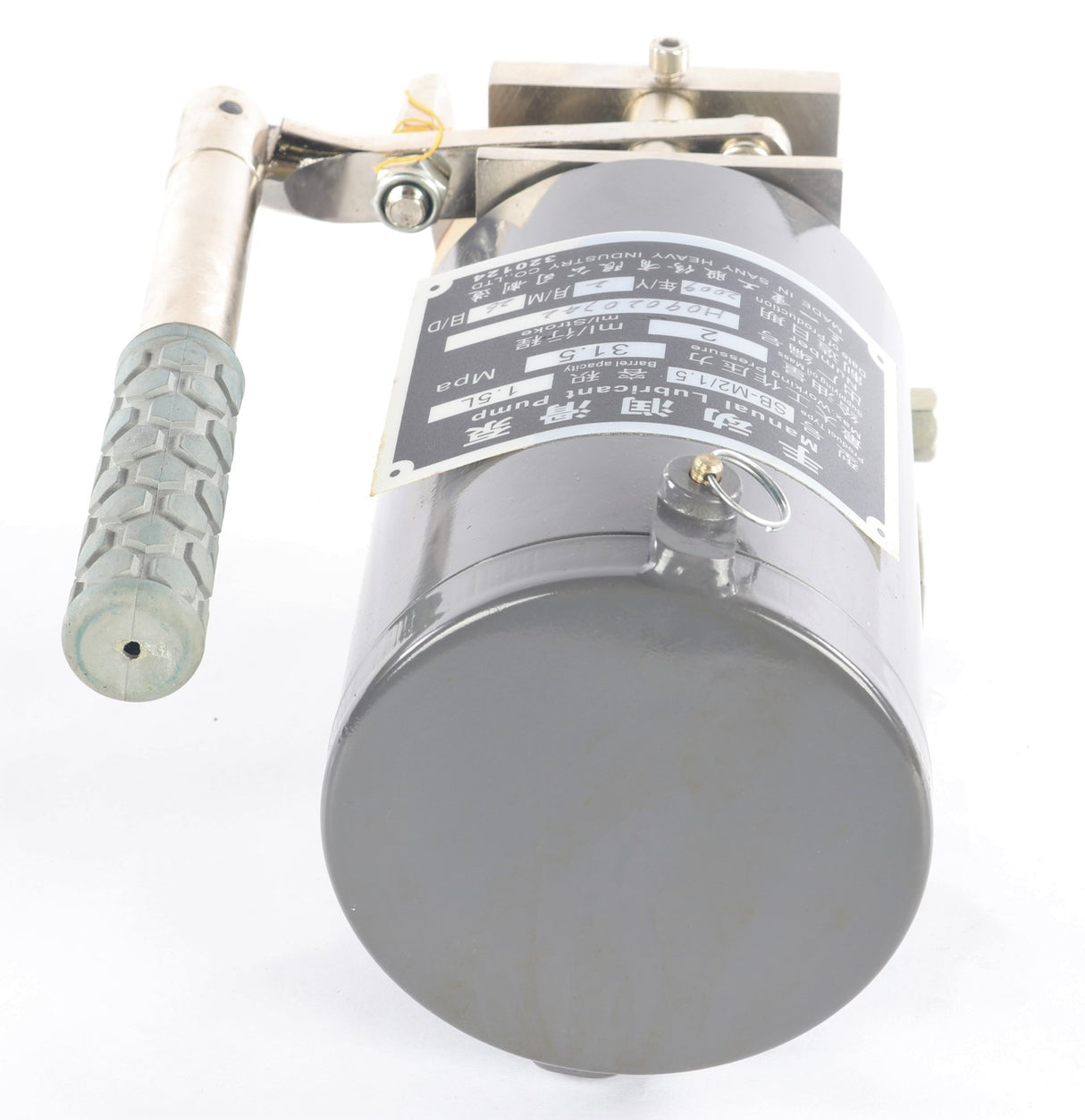 SANY - A220301000353 - MANUAL LUBRICATION PUMP 1.5L