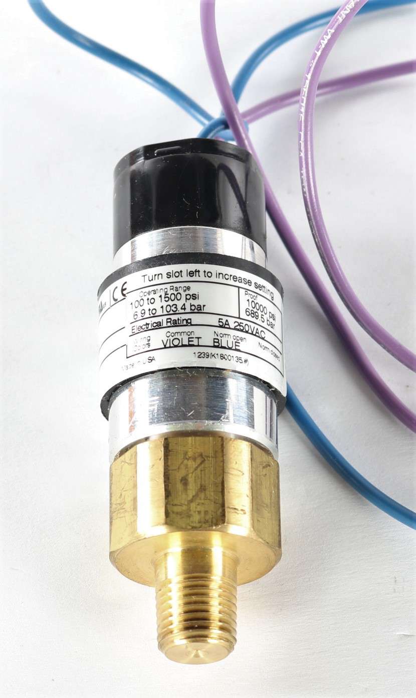 UNITED ELECTRIC - 10-15450 - SPECTRA 10 SERIES PRESSURE SWITCH 100-1500 PSI