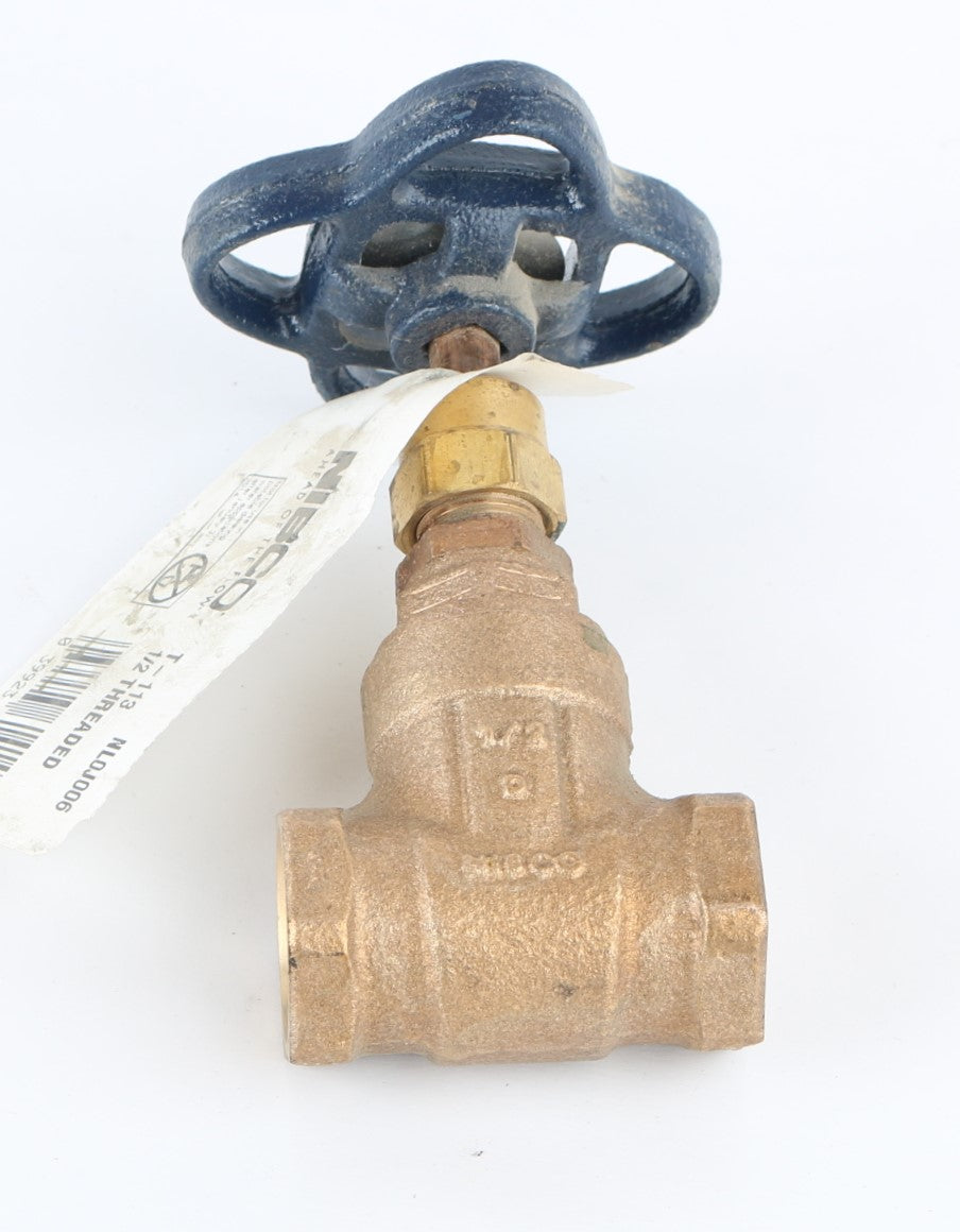 NIBCO - NL0J006 - BRASS GATE VALVE 1/2in NPT