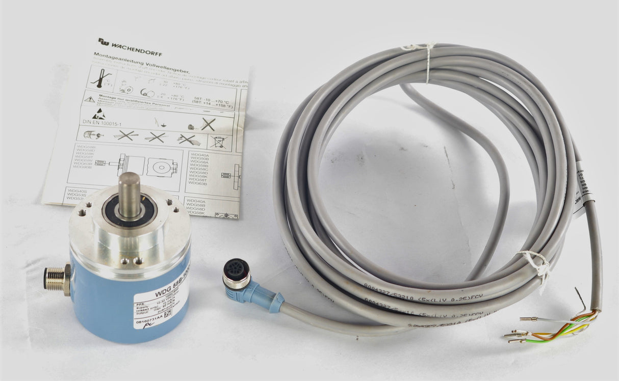 WACHENDORFF AUTOMATION - WDG-58B-1000-ABN-H24-S9 - ROTARY ENCODER - 1000 PULSES/REV