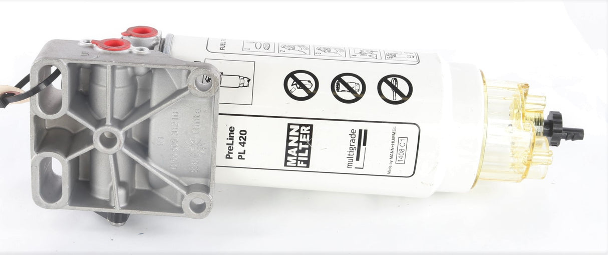 MANN FILTER - PL420 - FILTER - FUEL/WATER SEPARATOR SPIN-ON W/HOUSING