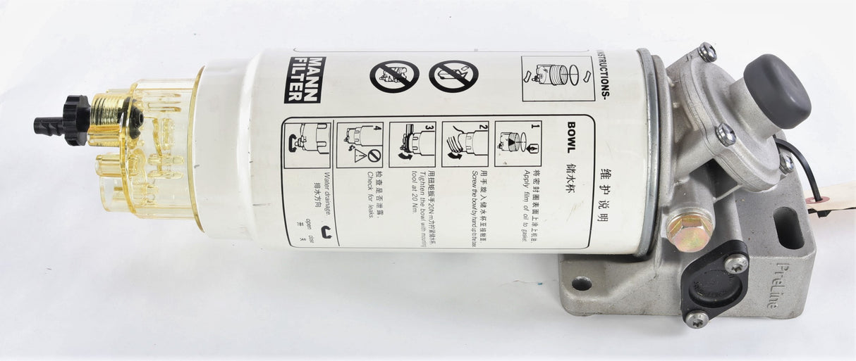MANN FILTER - PL420 - FILTER - FUEL/WATER SEPARATOR SPIN-ON W/HOUSING