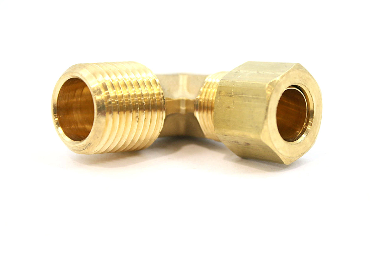 PARKER - X169C-8-8 - FITTING ELBOW 90 DEG 1/2 COMP X 1/2 MPT BRASS
