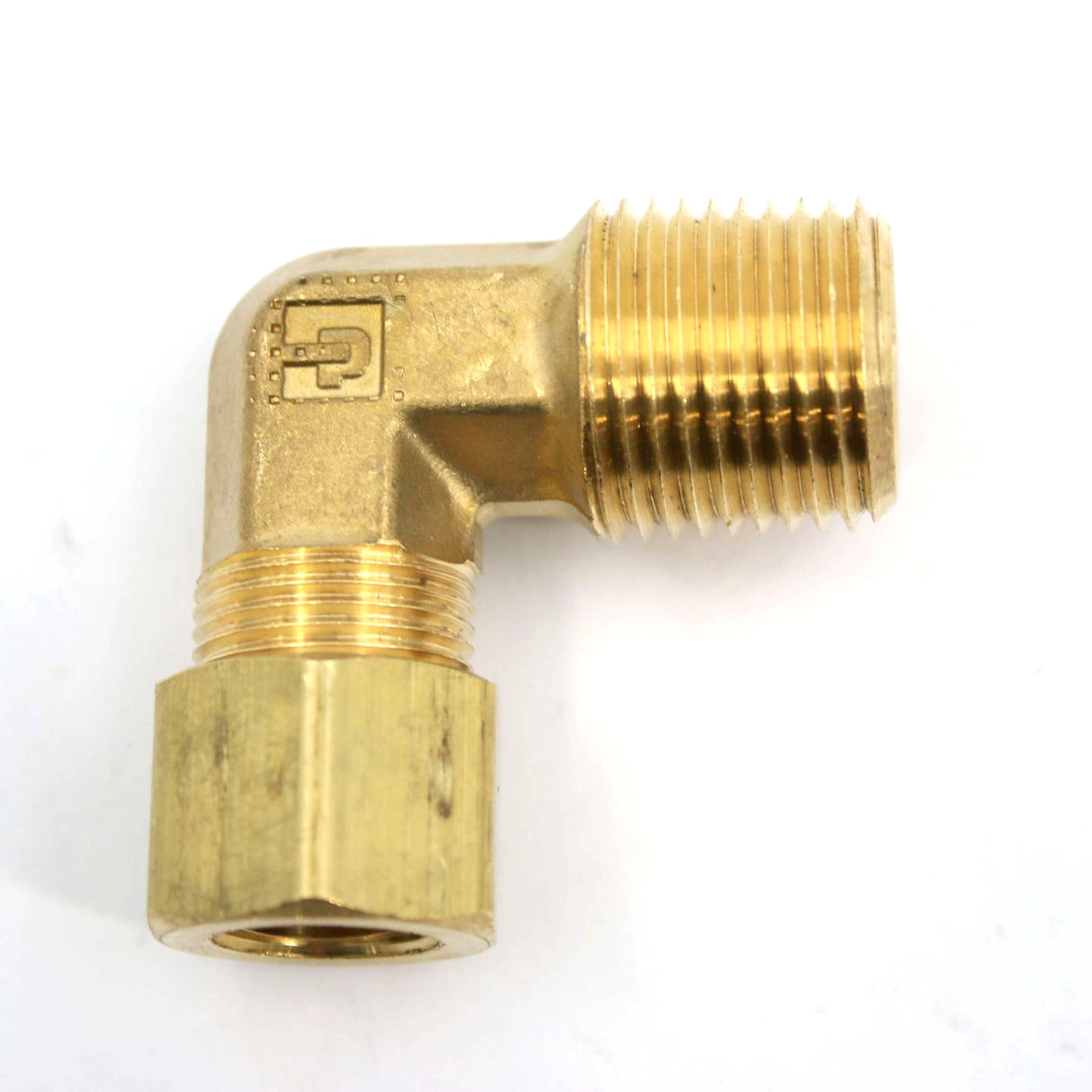PARKER - X169C-8-8 - FITTING ELBOW 90 DEG 1/2 COMP X 1/2 MPT BRASS