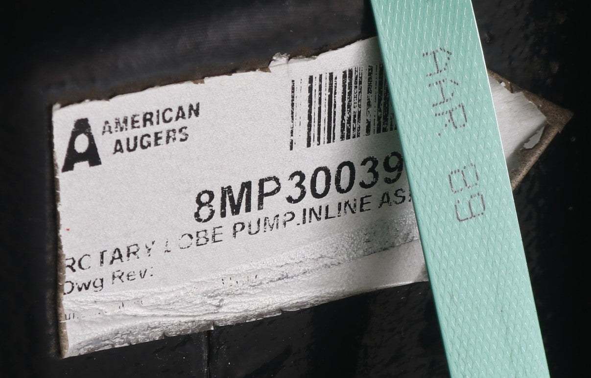 AMERICAN AUGER - 8MP30039 - ROTARY LOBE PUMPINLINE ASM.