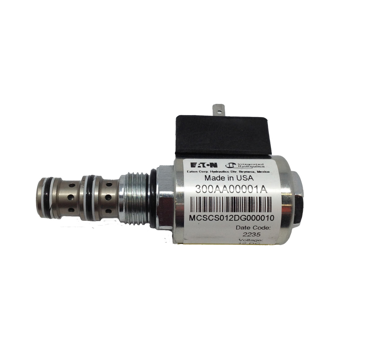 VICKERS - SV4-8-3-0-12DGS - HYDRAULIC SOLENOID VALVE CARTRIDGE 12VDC