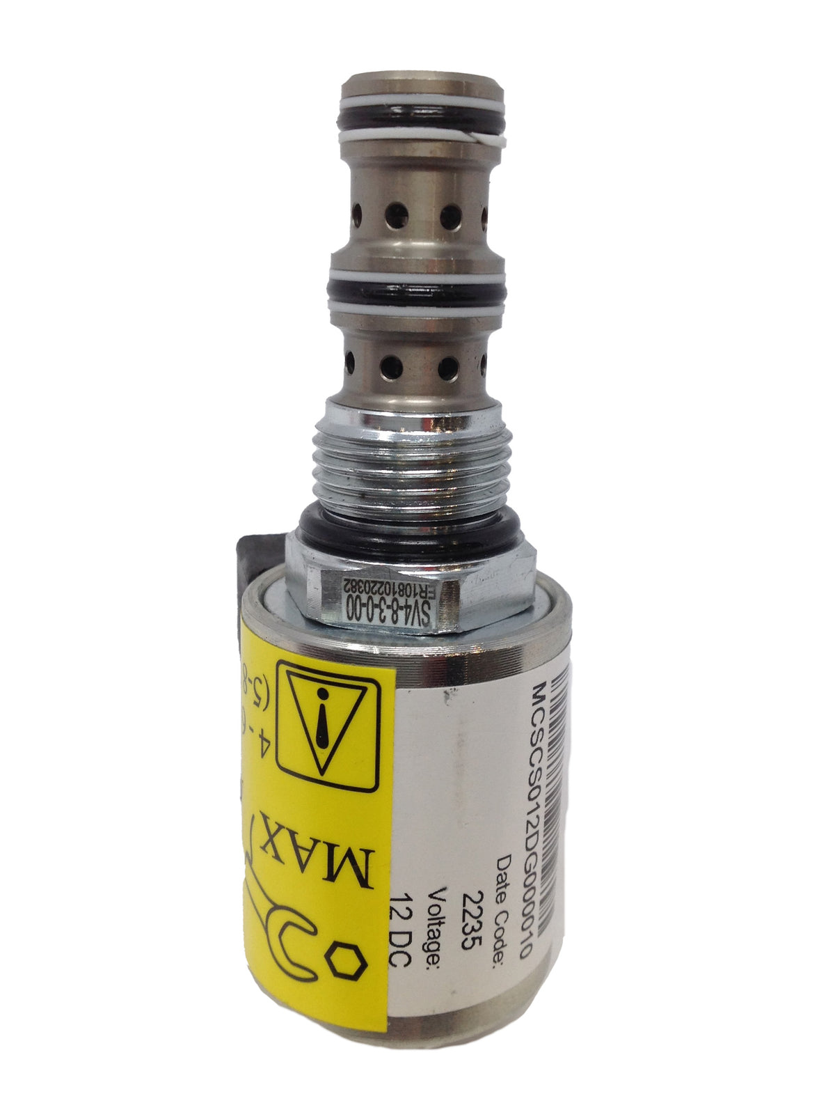 VICKERS - SV4-8-3-0-12DGS - HYDRAULIC SOLENOID VALVE CARTRIDGE 12VDC