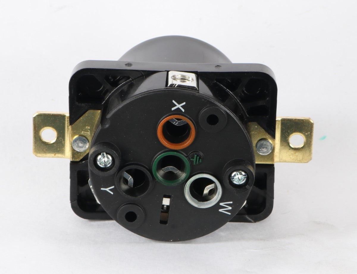 HUBBELL - CS6369LM2 - TWIST LOCK RECEPTACLE 50AMP 125|250V 3 POLE & 4