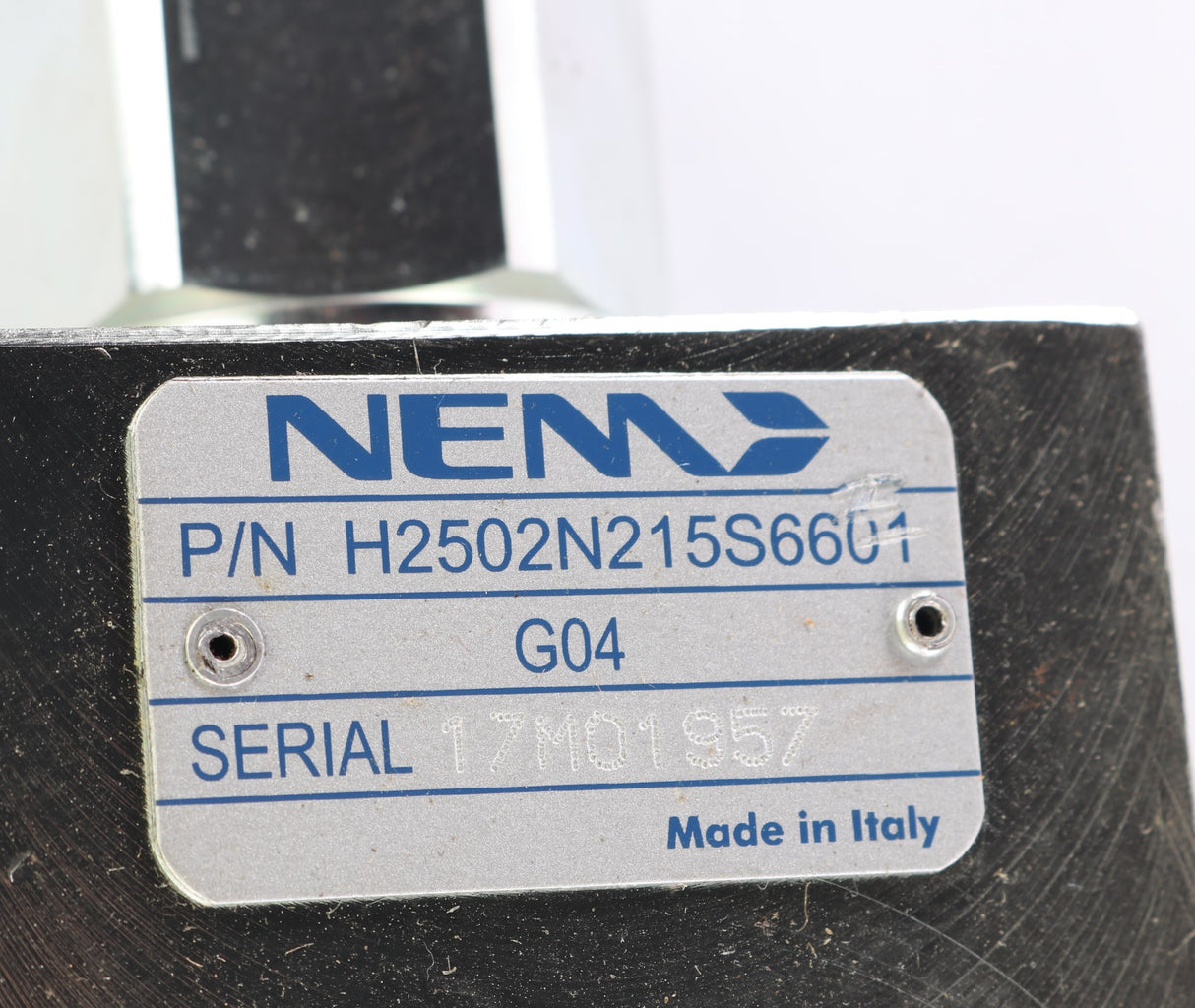 NEM HYDRAULICS (HELIOS) - H2502N215S6601 - VALVE