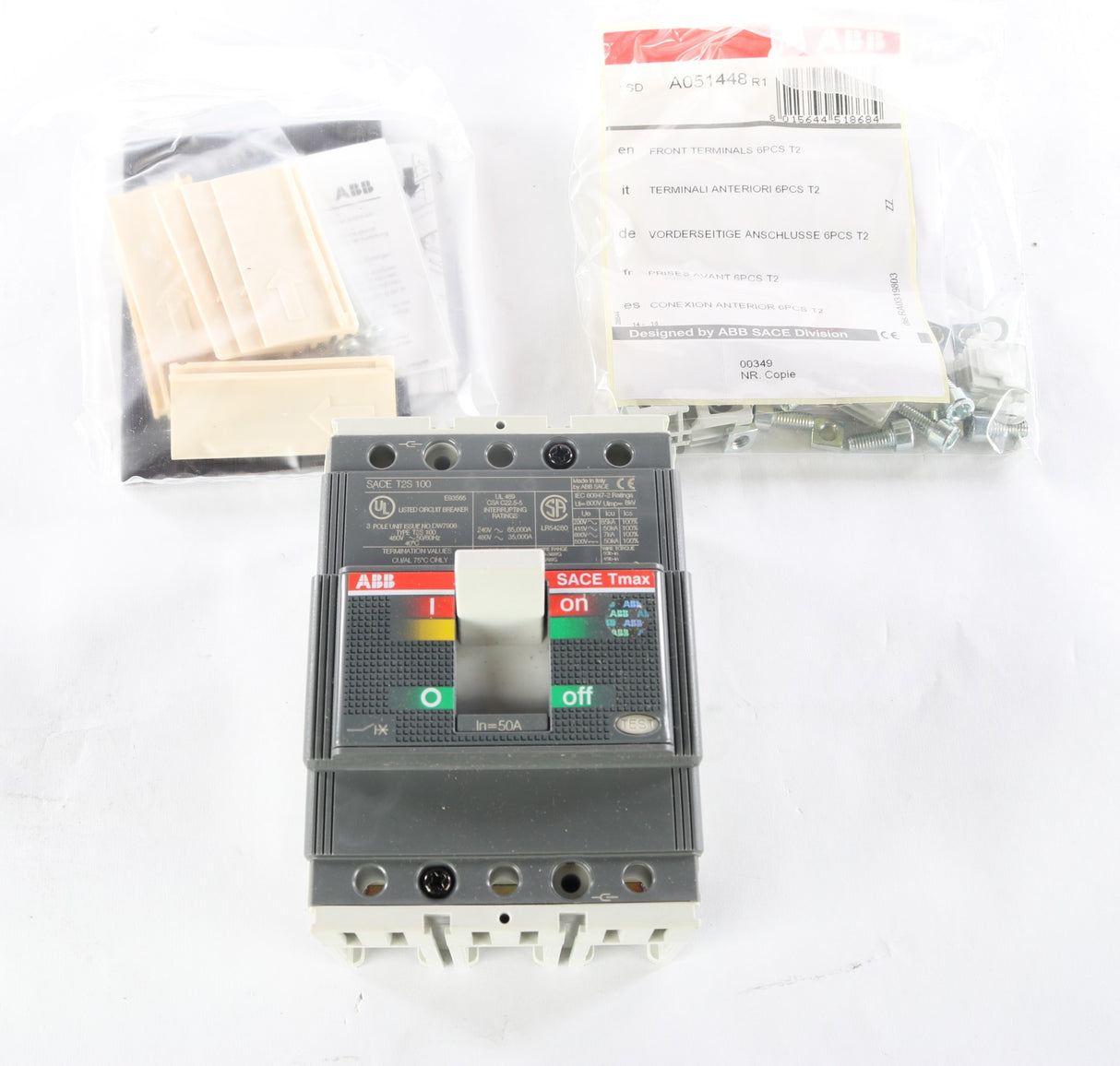 ABB - 1SDA053898R1 - CIRCUIT BREAKER 100A 3P