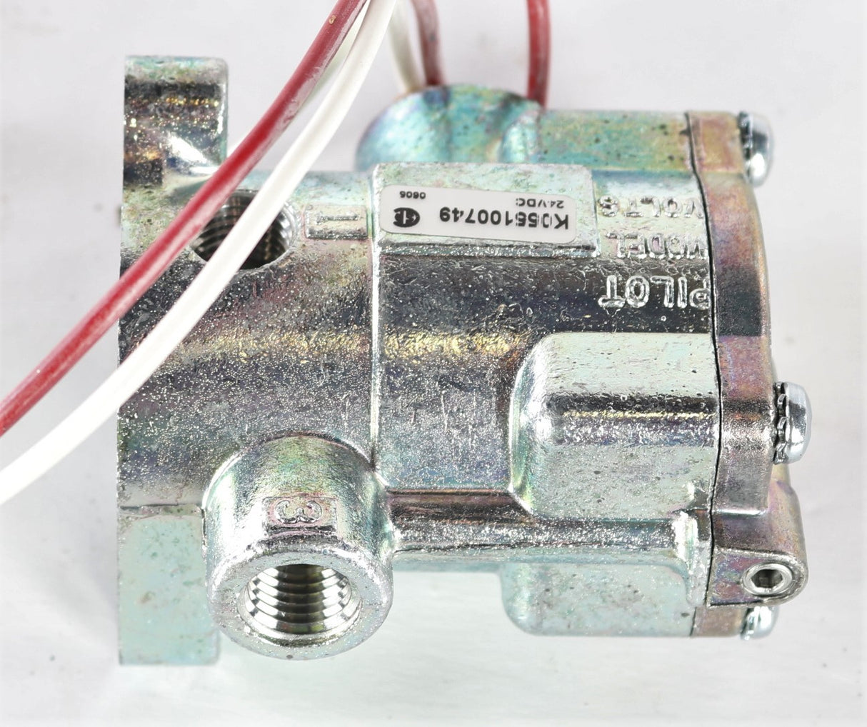 SCHRADER BELLOWS - K055100749 - PNEUMATIC VALVE 3-WAY 24VDC