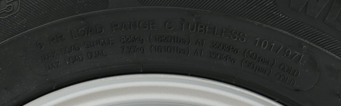 SIRTEX - 600.281 - WHEEL & TIRE ASM (GRAY RIM)