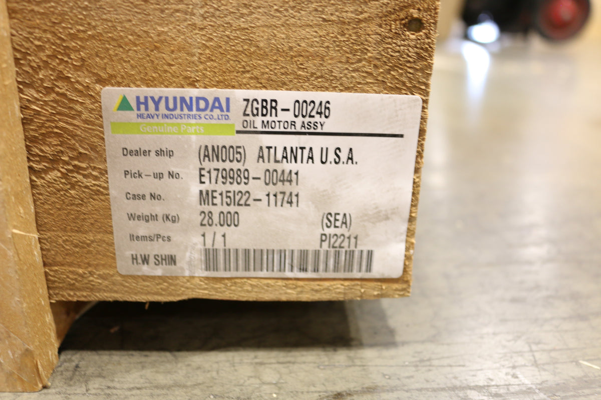 HYUNDAI - ZGBR-00246 - MOTOR ASM-OIL