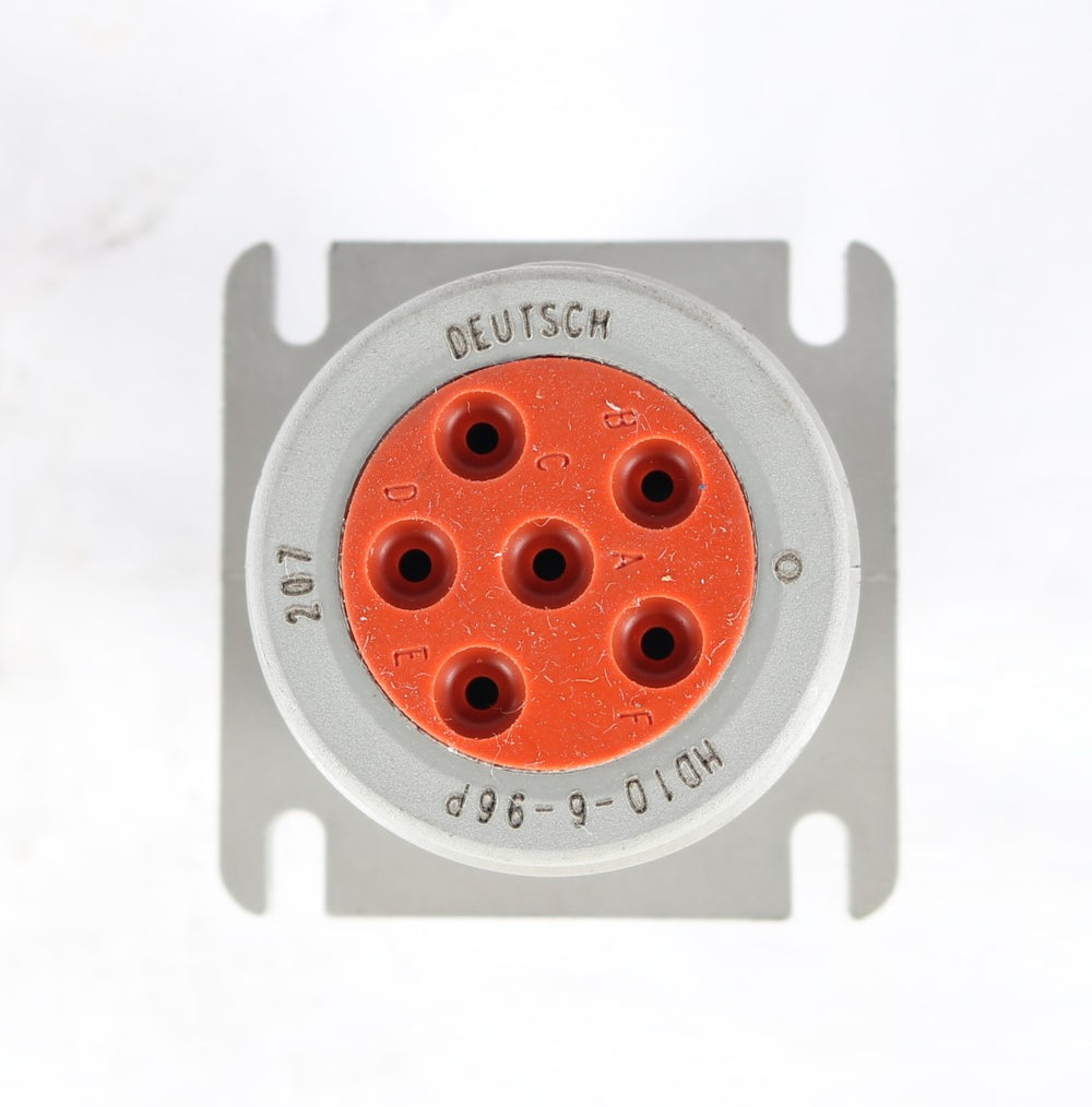 DEUTSCH - HD10-6-96P - CONNECTOR HOUSING 6-POSITION