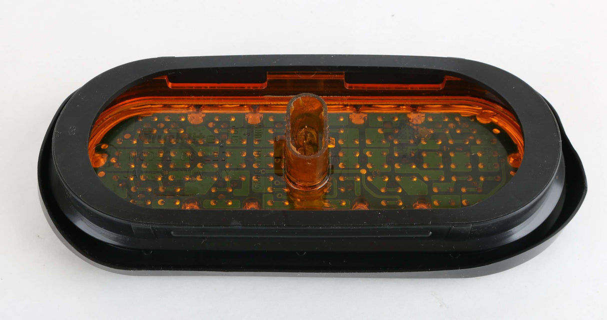 SIGNAL-STAT  - 60094Y - LED STRAIGHT PL-3 FEMALE  FRONT/PARK/TURN  12V