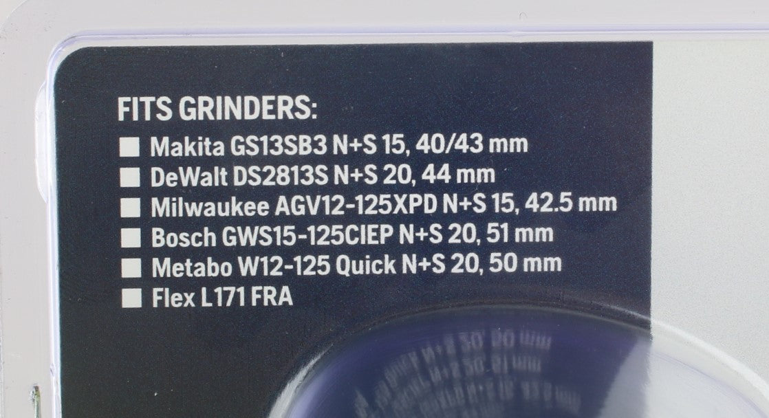 HUSQVARNA - 593010402 - DUST SHROUD FOR HAND GRINDERS US DELUXE 5" BLACK
