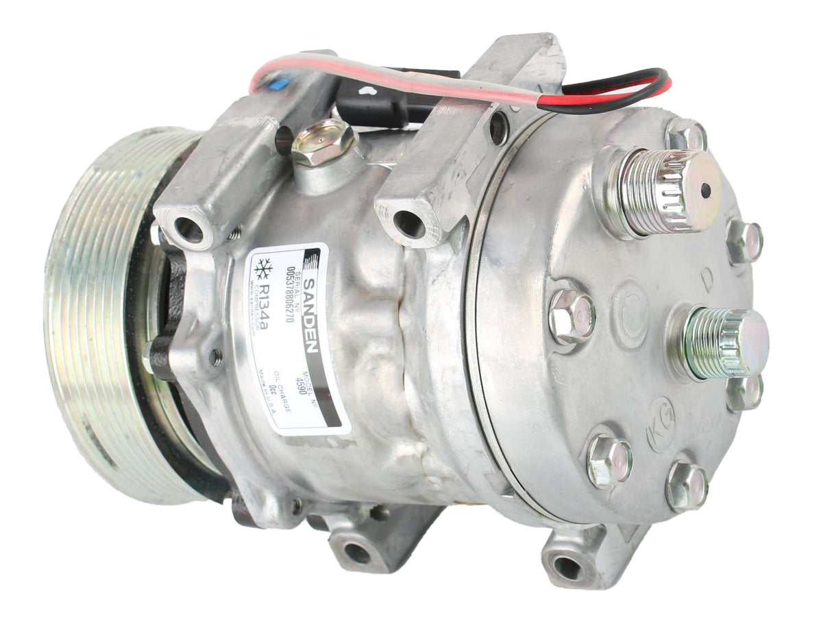 SANDEN - 4590 - AC COMPRESOR 12V 119MM 8 GROOVE AC CLUTCH