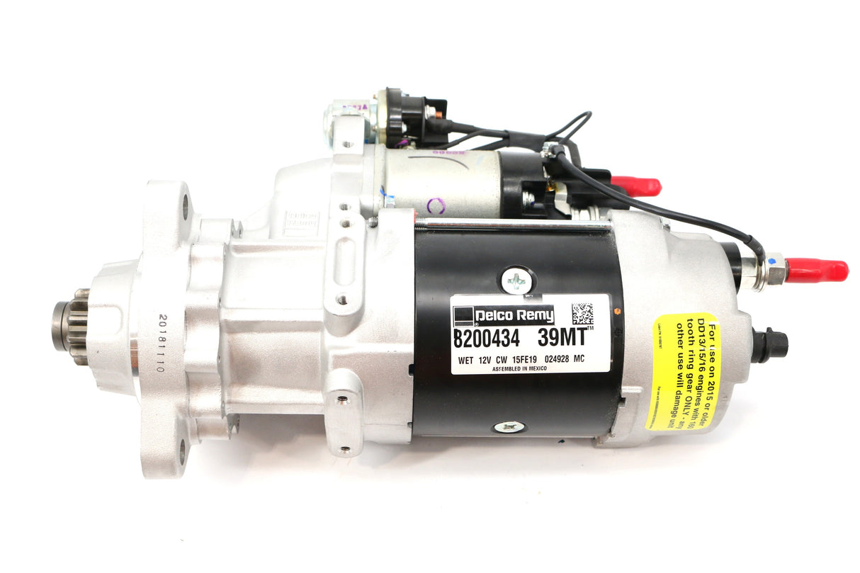 DELCO REMY - 8200434 - STARTER MOTOR 12V 39MT CW
