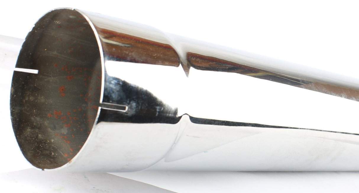 DONALDSON - P207302 - STACK PIPE 5" ID x 60" CURVED TIP CHROME