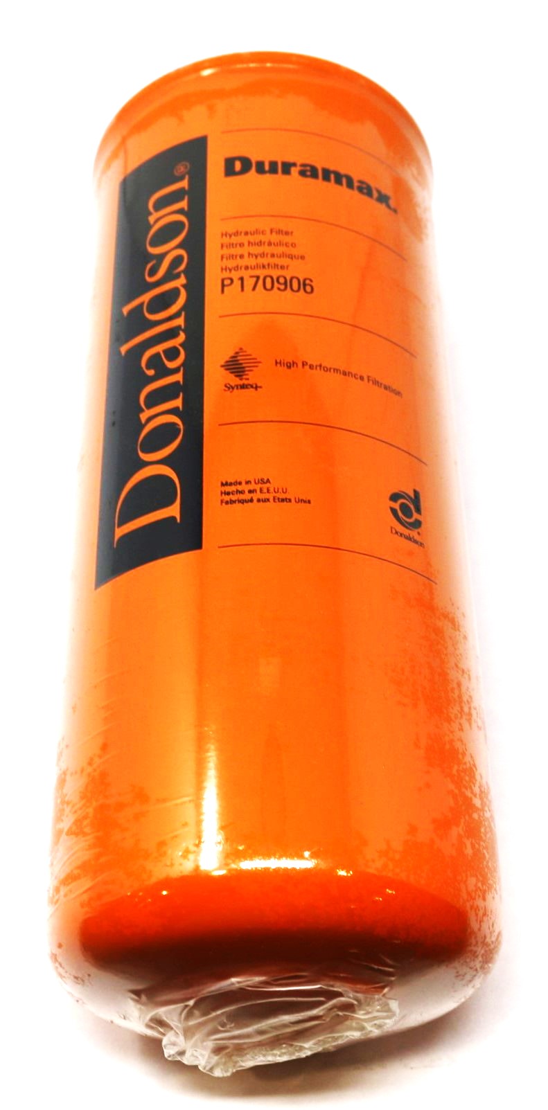 DONALDSON - P170906 - HYDRAULIC FILTER SPIN-ON DURAMAX 11.6 IN 7 MICRON