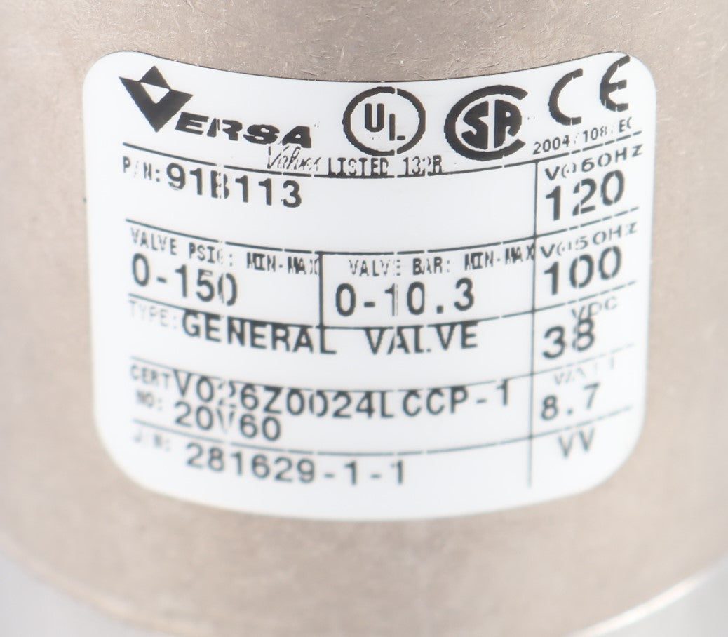 QUINCY COMPRESSOR - GD91B113 - VALVE-SOLENOID