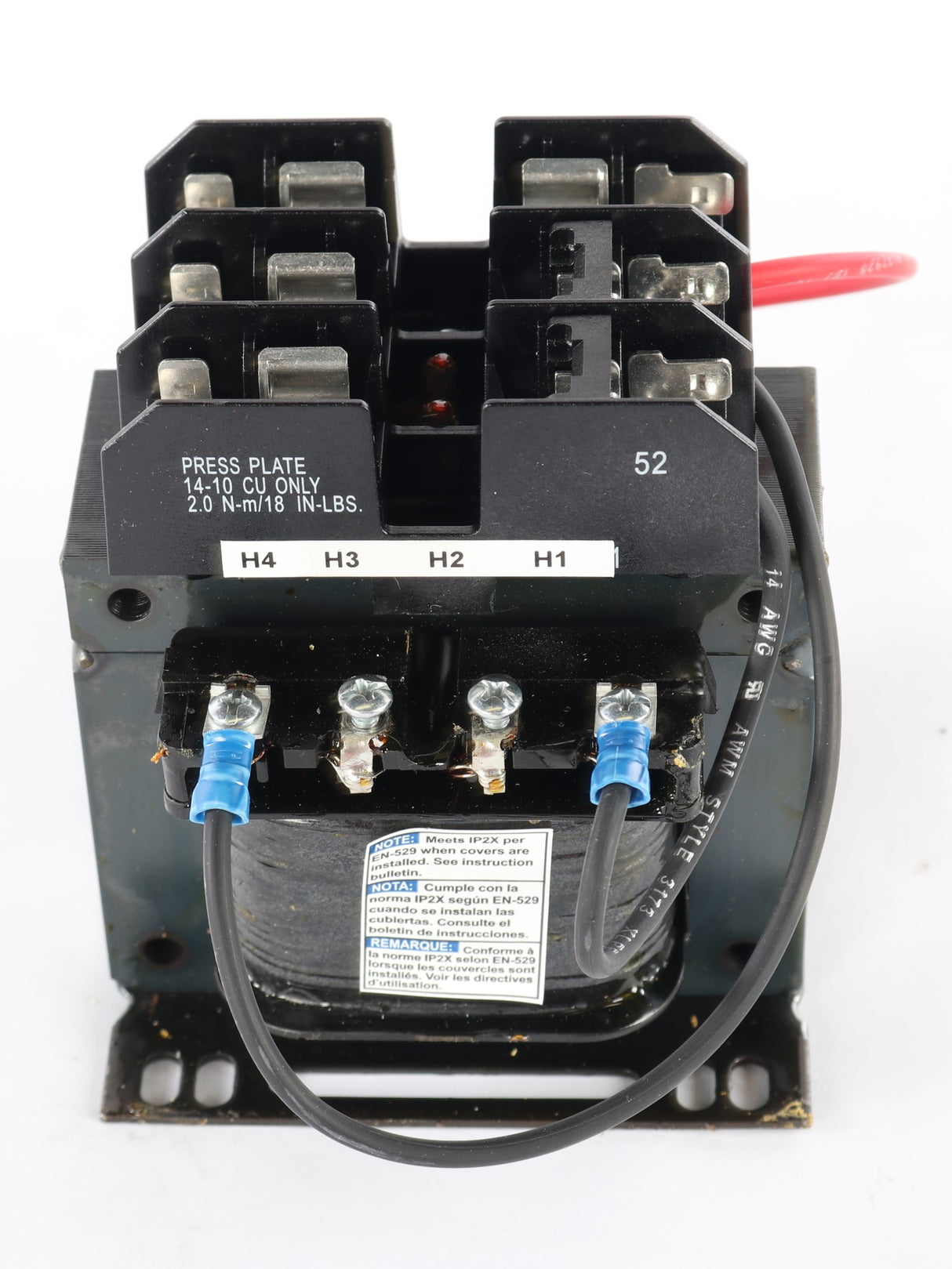 QUINCY COMPRESSOR - SQ9070TF150D20 - TRANSFORMER 150VA 208|230|460V PRIM 115V SEC FUSED