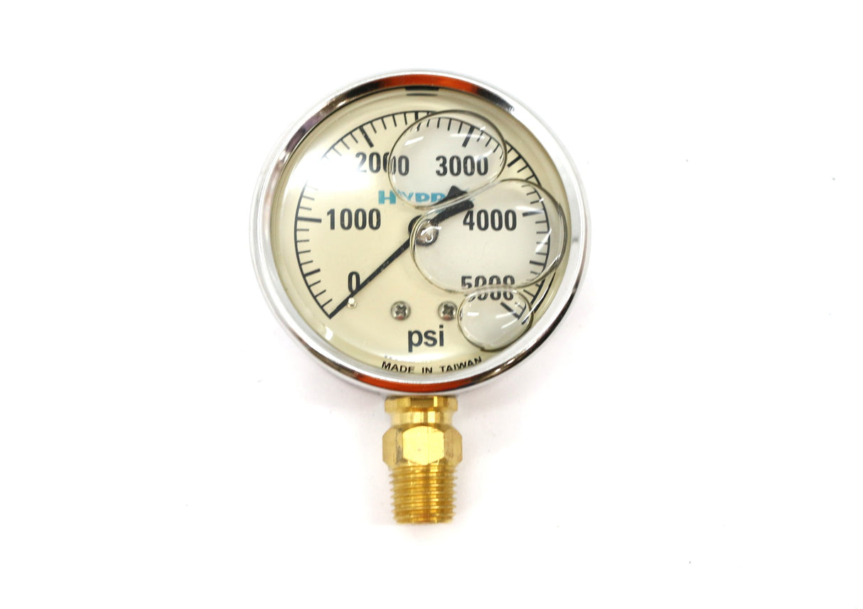 SCHWARZE - 65298 - GAUGE - 0-5000 psi | 0-350 BAR