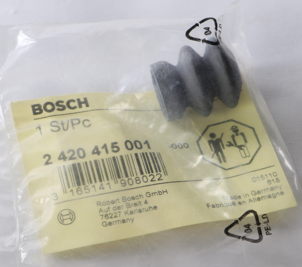 ROBERT BOSCH - 2-420-415-001 - RUBBER BELLOWS