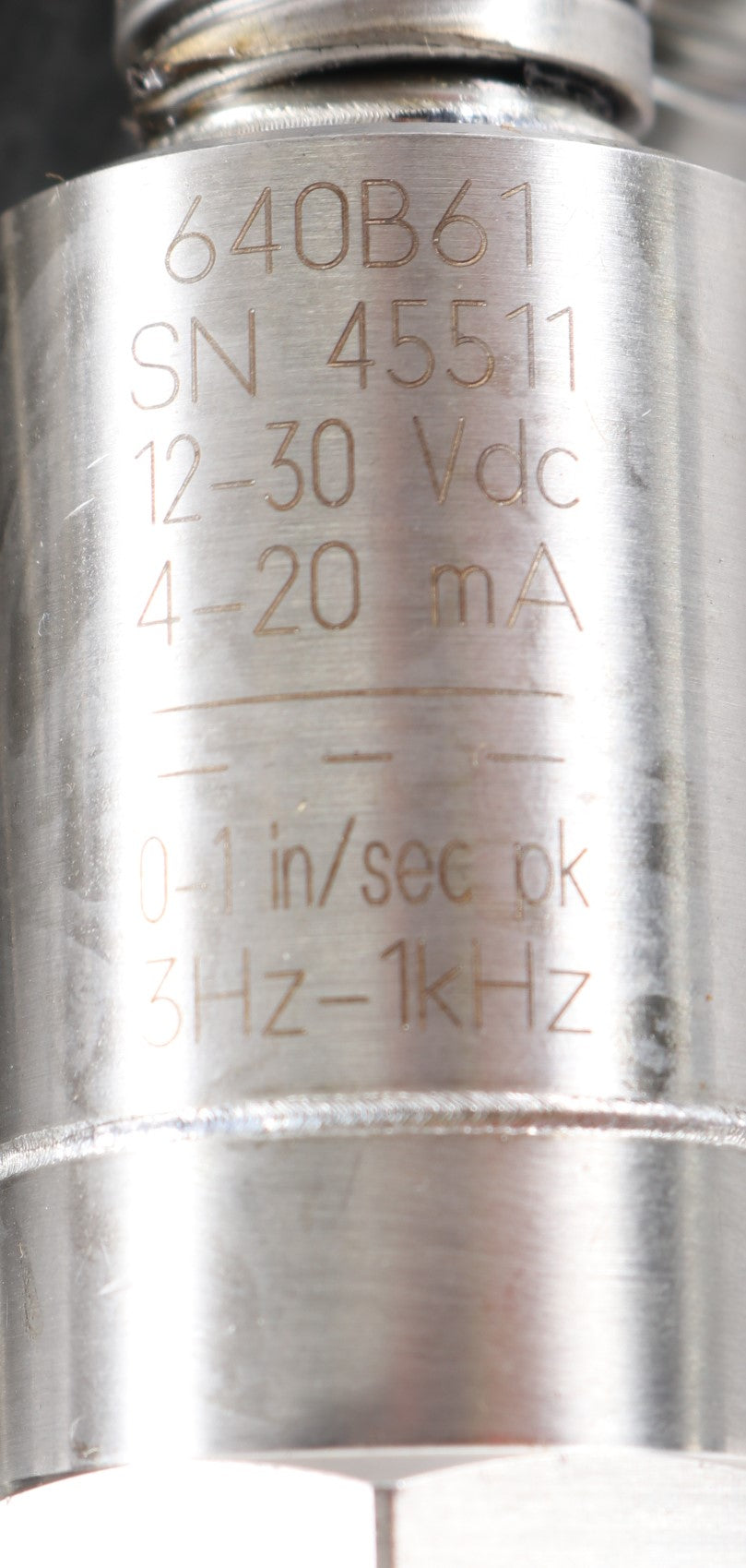 AMPHENOL - PCB PIEZOTRONICS / IMI SENSORS - 640B61 - VIBRATION SENSOR