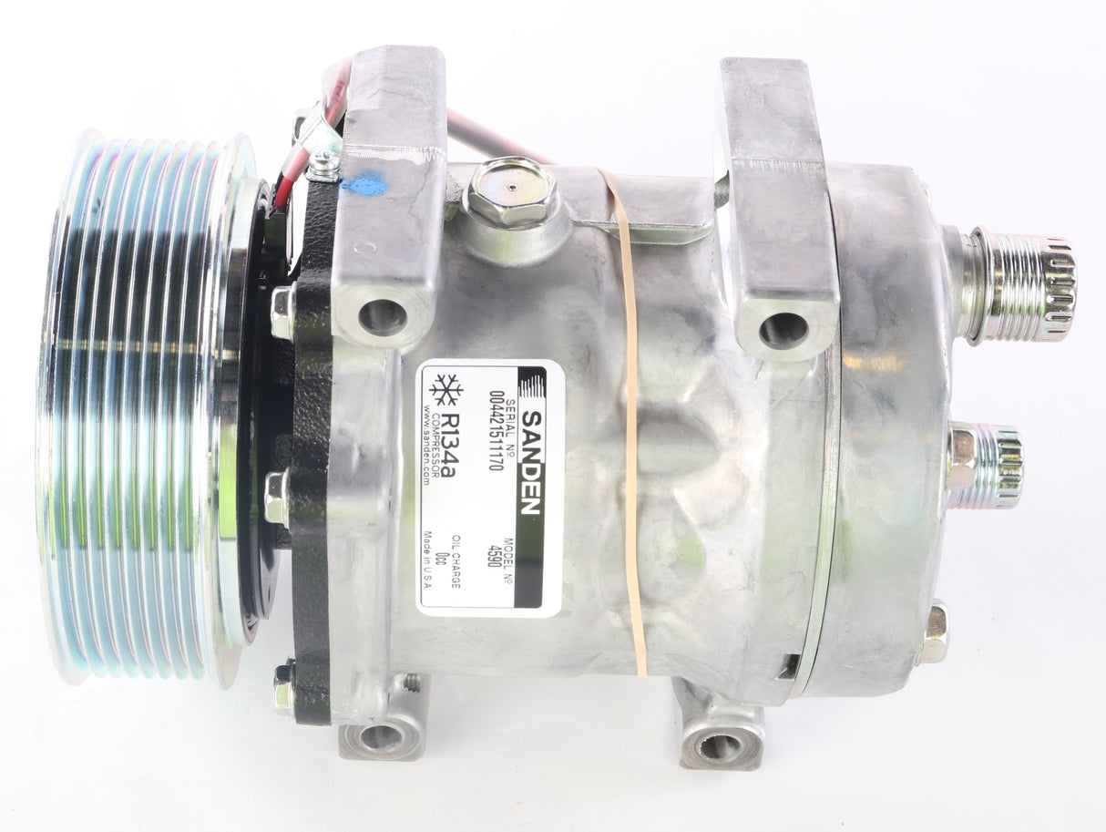 SANDEN - 4590U - AC COMPRESOR 12V 119MM 8 GROOVE AC CLUTCH