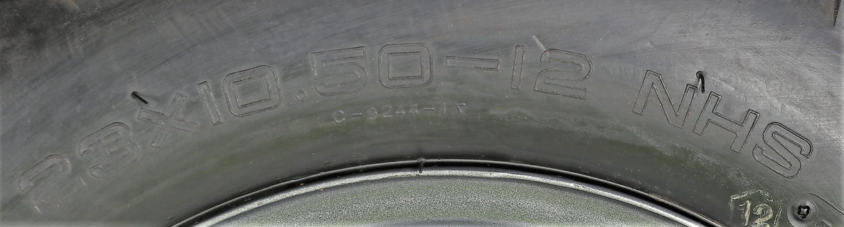 BUSH HOG - 50077284 - TIRE AND WHEEL ASY LEFT BAR