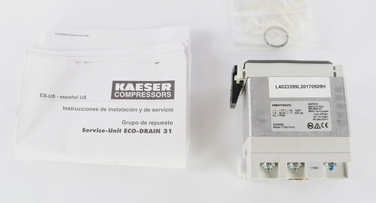 KAESER COMPRESSOR - AN8247400370 - SERVICE MODULE - ECO DRAIN 31