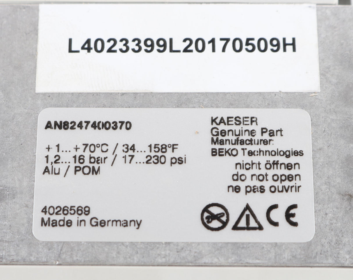 KAESER COMPRESSOR - AN8247400370 - SERVICE MODULE - ECO DRAIN 31