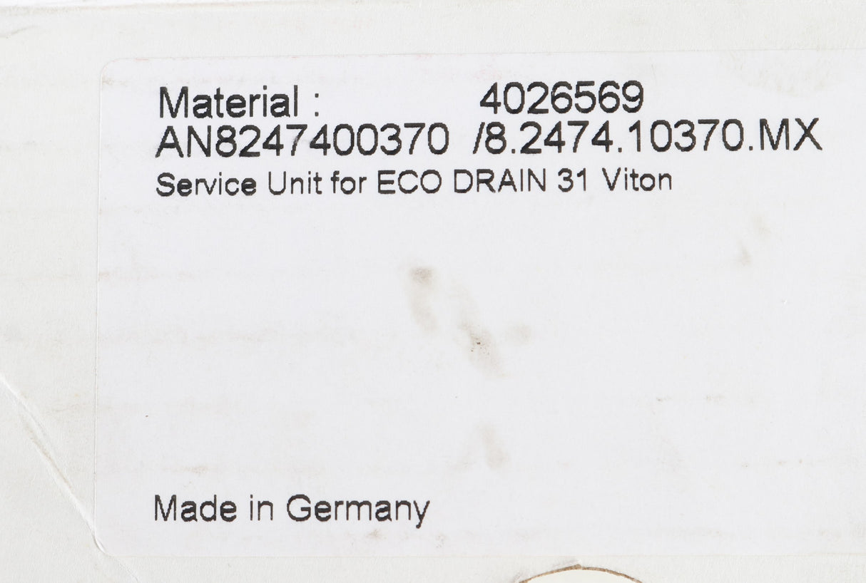 KAESER COMPRESSOR - AN8247400370 - SERVICE MODULE - ECO DRAIN 31