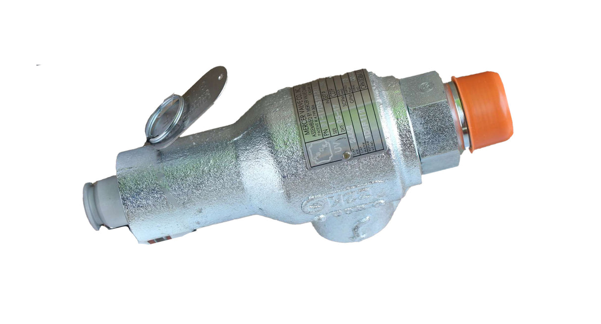 MERCER VALVE CO - 91-17D51P13I1 - PNEUMATIC PRESSURE RELIEF VALVE 1200 PSI 1"NPT
