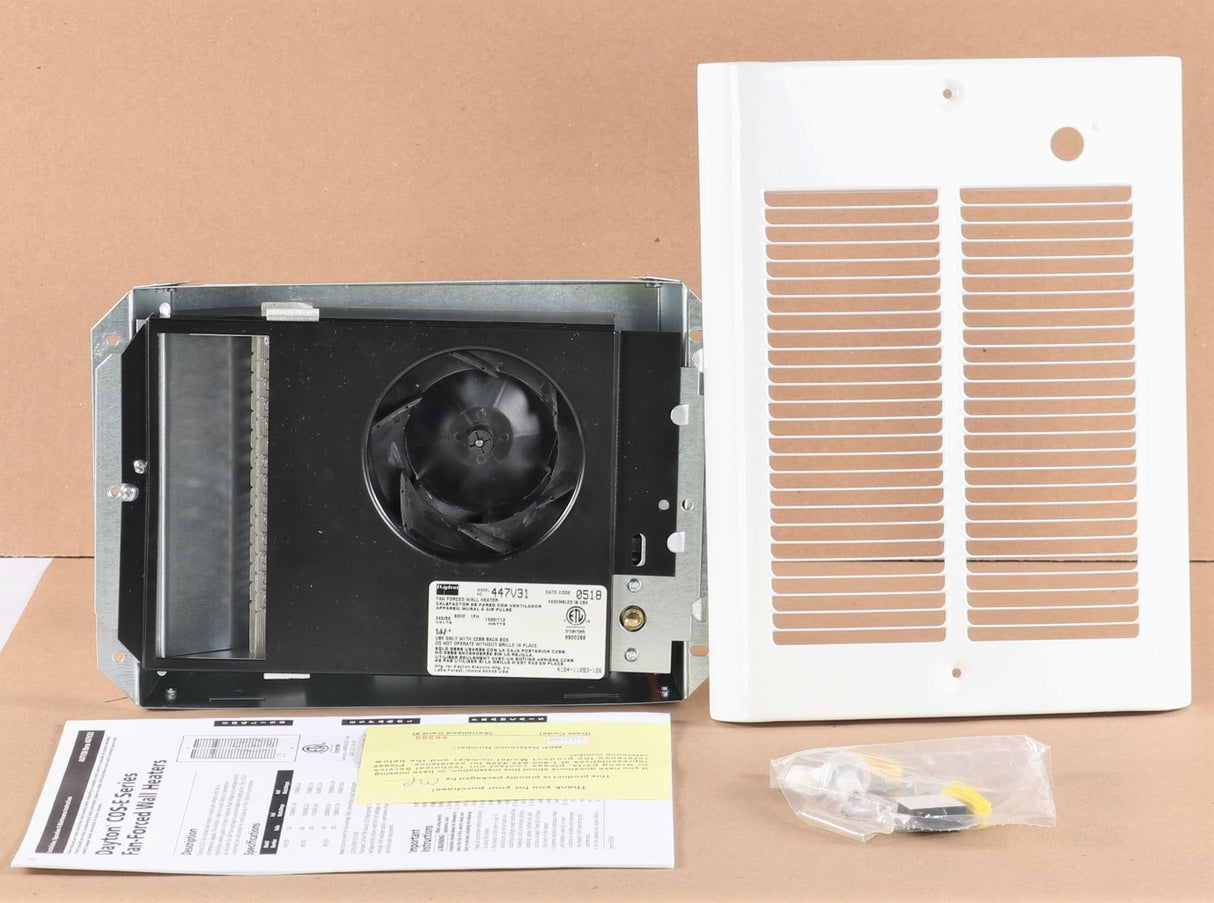 DAYTON - 447V31 - WALL HEATER 1500W 240V
