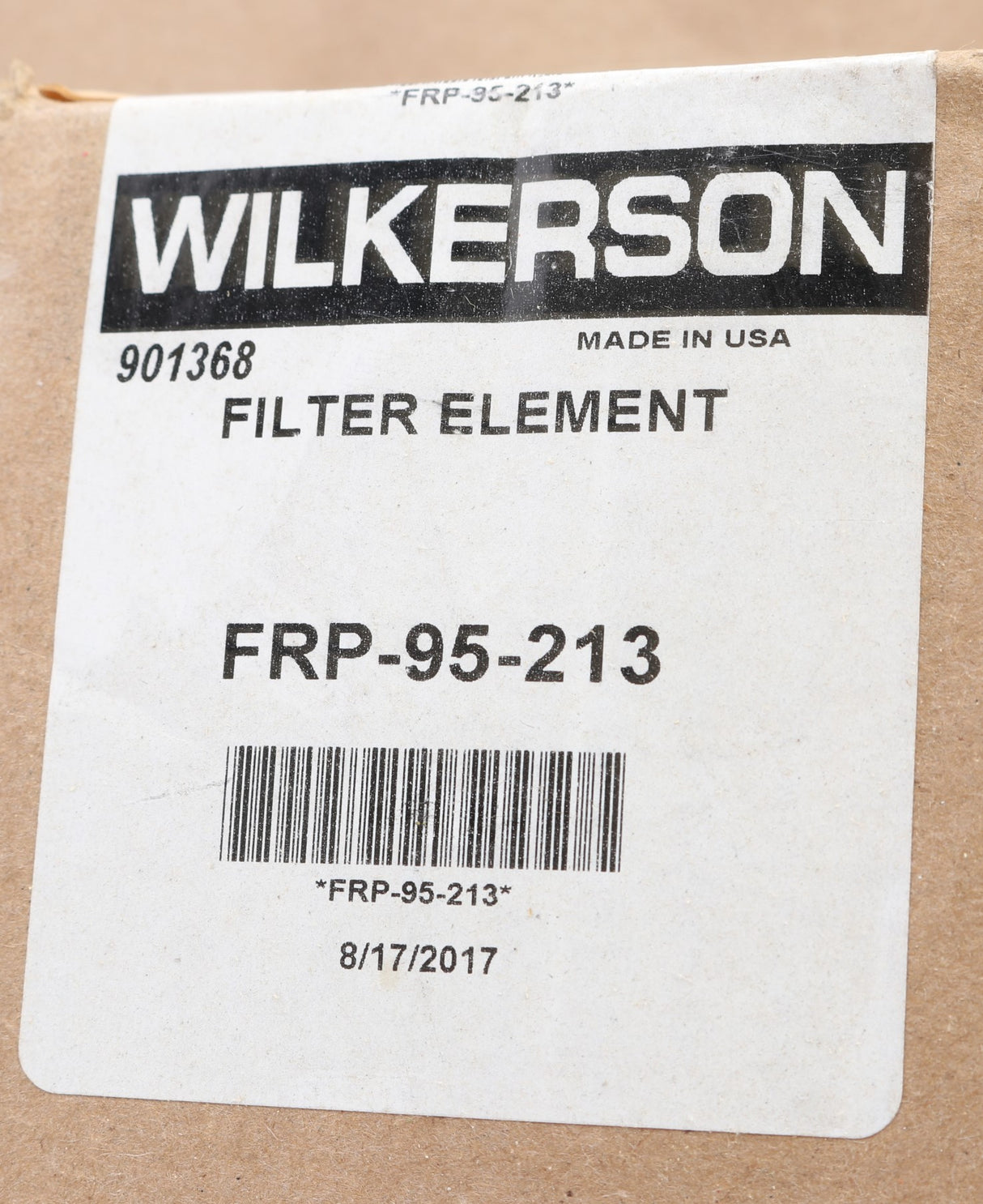 WILKERSON - FRP-95-213 - PNEUMATIC FILTER ELEMENT
