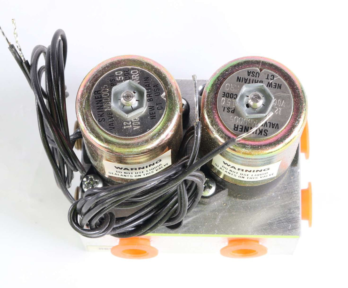 SKINNER - MB-D-020DC116A - SOLENOID VALVE: 4-WAY 12VDC
