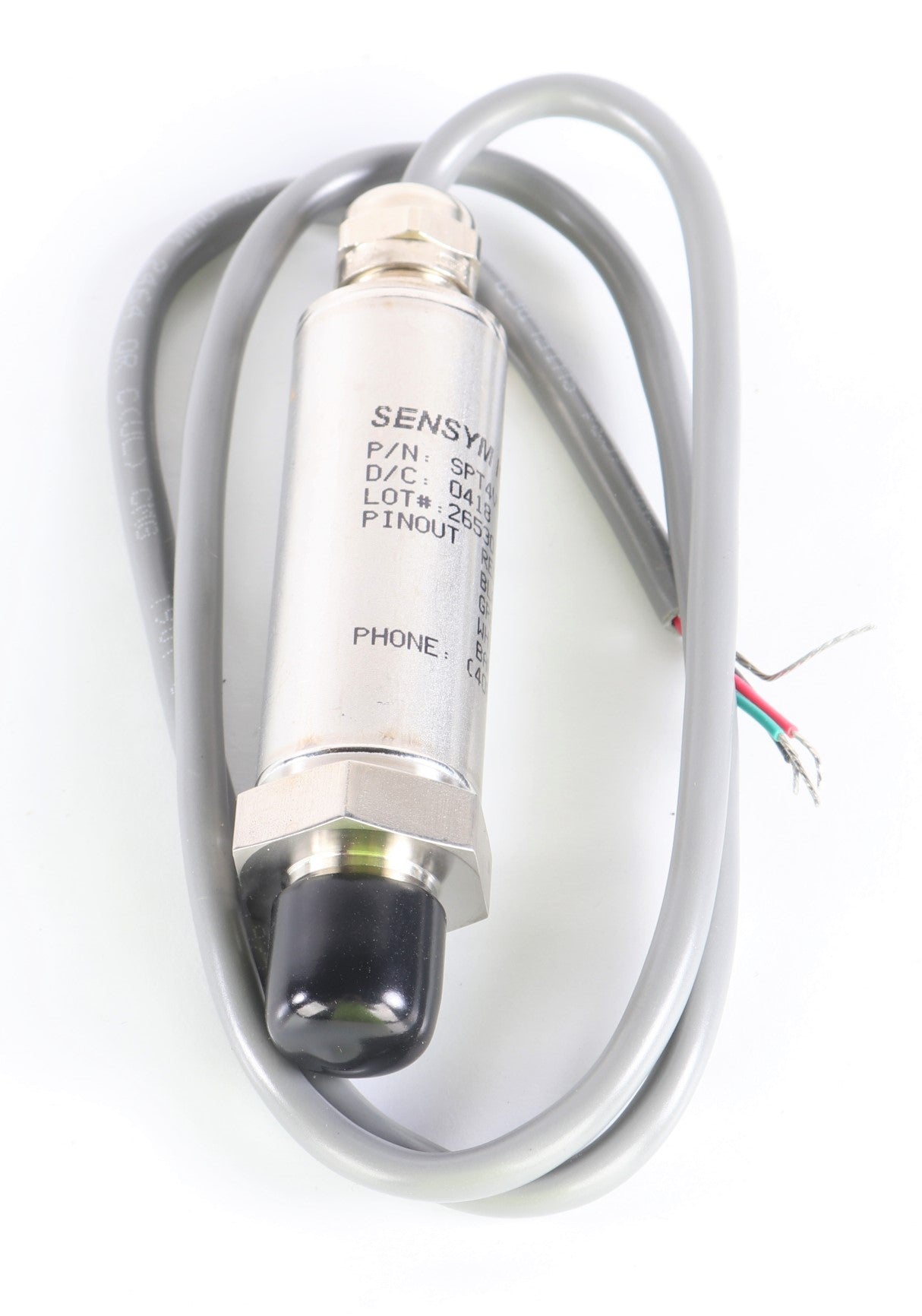SENSYM ICT  - SPT4V5000PS5W02 - PRESSURE SENSOR D/C:0418