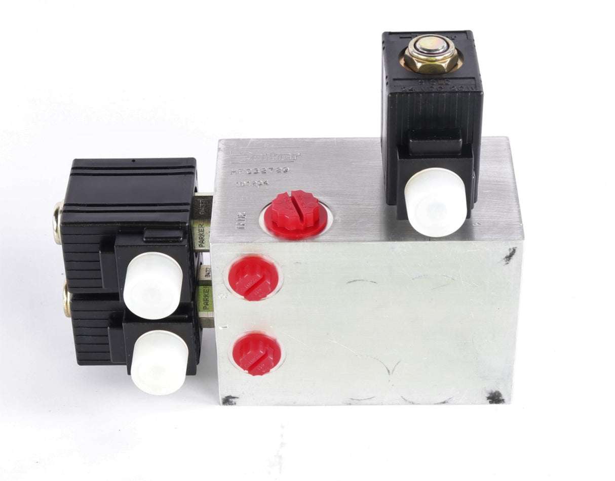 PARKER - HFC32729 - HYDRAULIC MANIFOLD VALVE BH 2 SPD 24VDC
