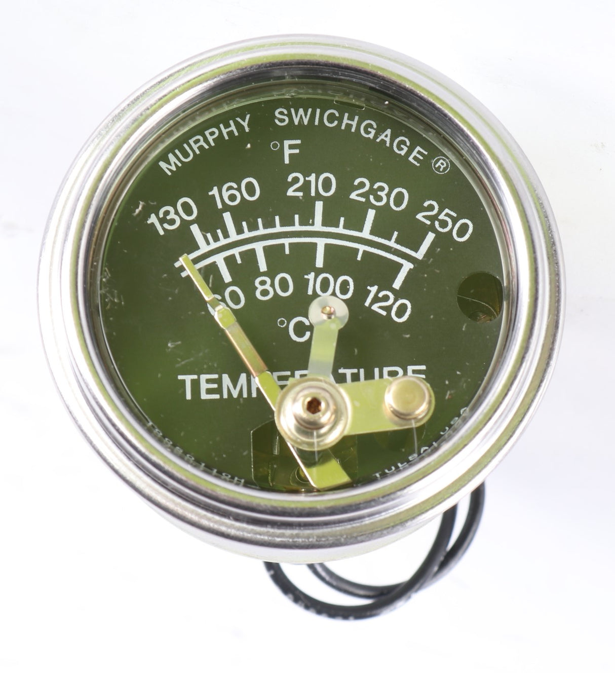 FW MURPHY - 10-70-3840 - TEMPERATURE GAUGE MODEL 20SD-250-1/2