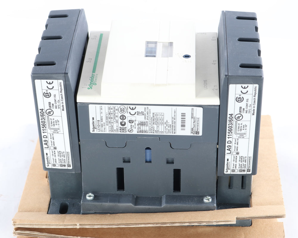 TELEMECANIQUE - LC1D115P7 - CONTACTOR 3P 230VAC COIL