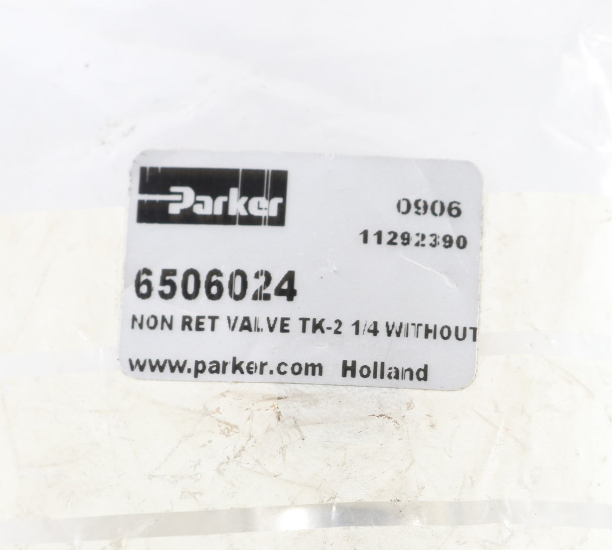 PARKER - 6506024 - CHECK VALVE