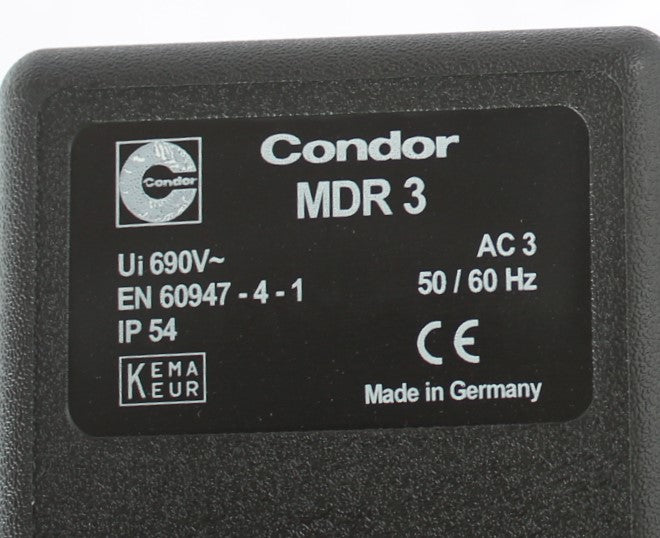 CONDOR - EV-S-SKR3/4.0A - PRESSURE SWITCH TYPE MDR3/11 8-10 BAR
