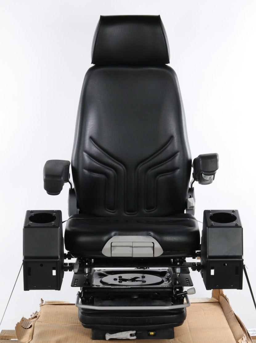 GRAMMER - MSG85/722_001047730030520948 - SEAT: SUSPENSION BLACK VINYL W/ARMS & PODS