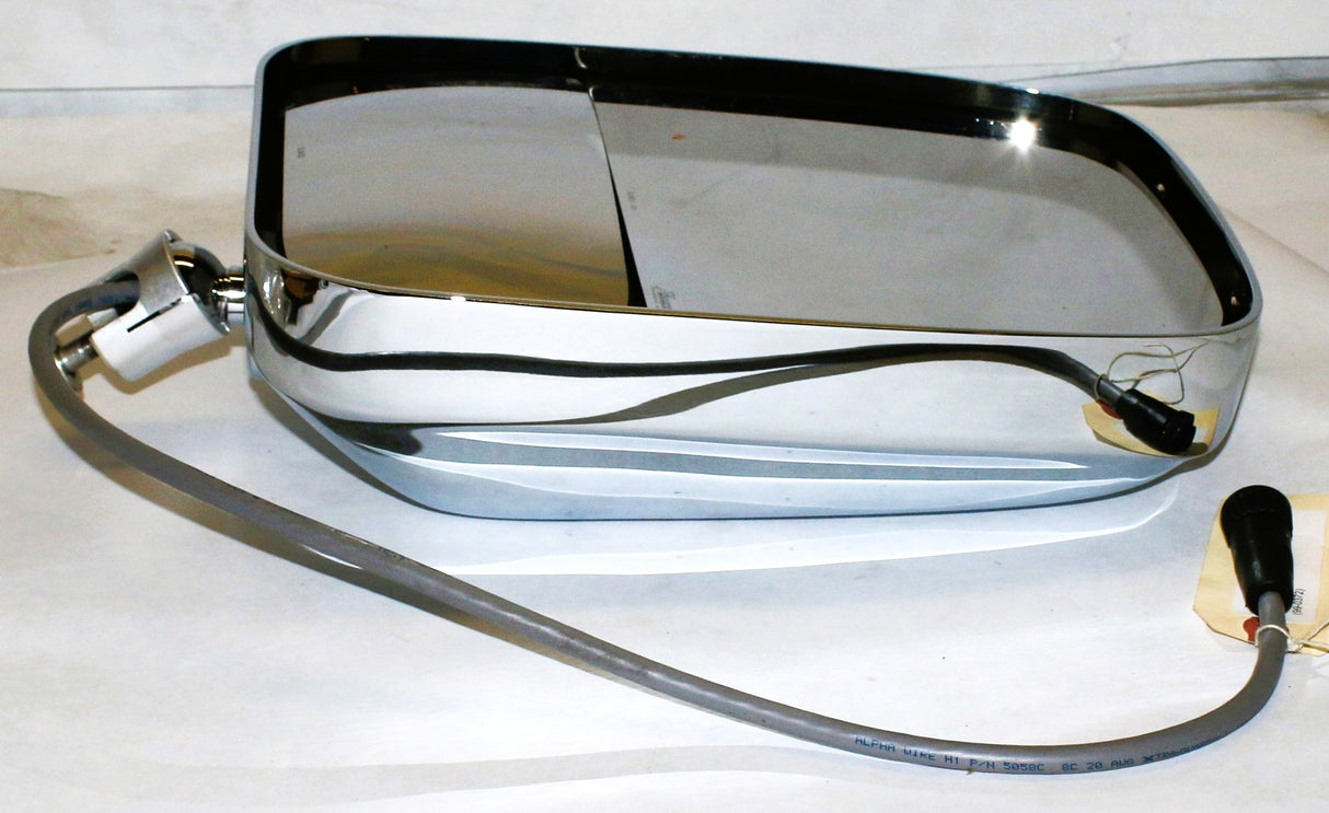 PREVOST - 990372 - MIRROR HEAD 2 GLAS CHROME ELEC