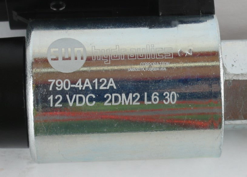 SUN HYDRAULICS - FPCCXDN4A12A-GAJ - HYDRAULIC FLOW CONTROL VALVE ASM W/COIL 12VDC